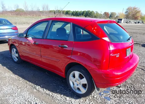 2007 Ford Focus S/Se/Ses из США, поврежденный, VIN 1FAFP37N57W272405